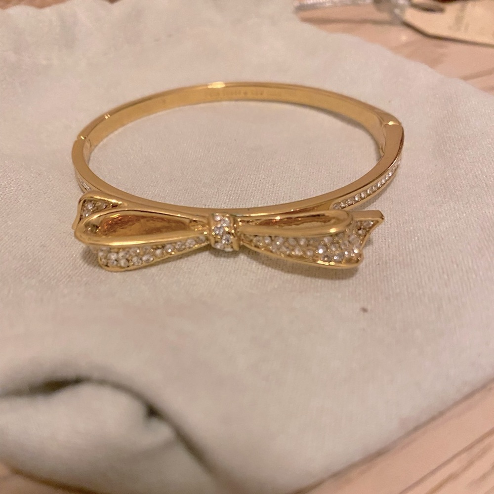 Kate spade bangle Bow design